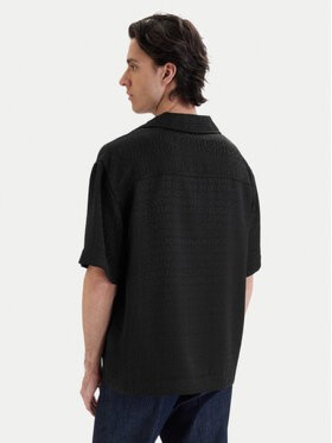 HUGO Koszula Espino 50560614 Czarny Oversize