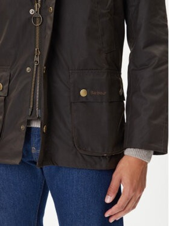 Barbour Kurtka przejściowa Ashby MWX0339OL71 Zielony Regular Fit
