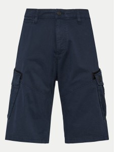 s.Oliver Szorty materiałowe 2141741 Granatowy Regular Fit