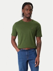 Tommy Hilfiger T-Shirt Ess Seasonal MW0MW39995 Zielony Regular Fit