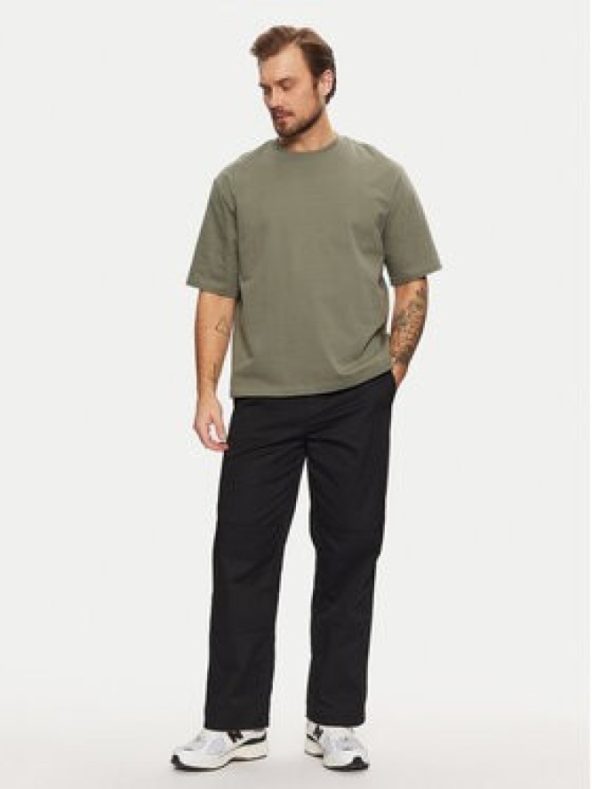 Jack & Jones Spodnie materiałowe Bill 12269667 Czarny Loose Fit