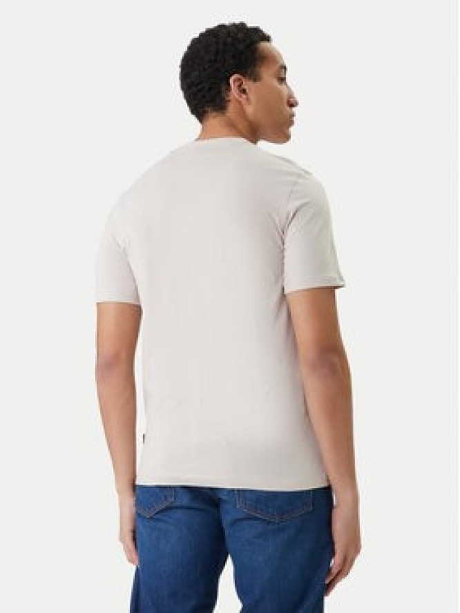 Bugatti T-Shirt 8350-15040E Beżowy Regular Fit