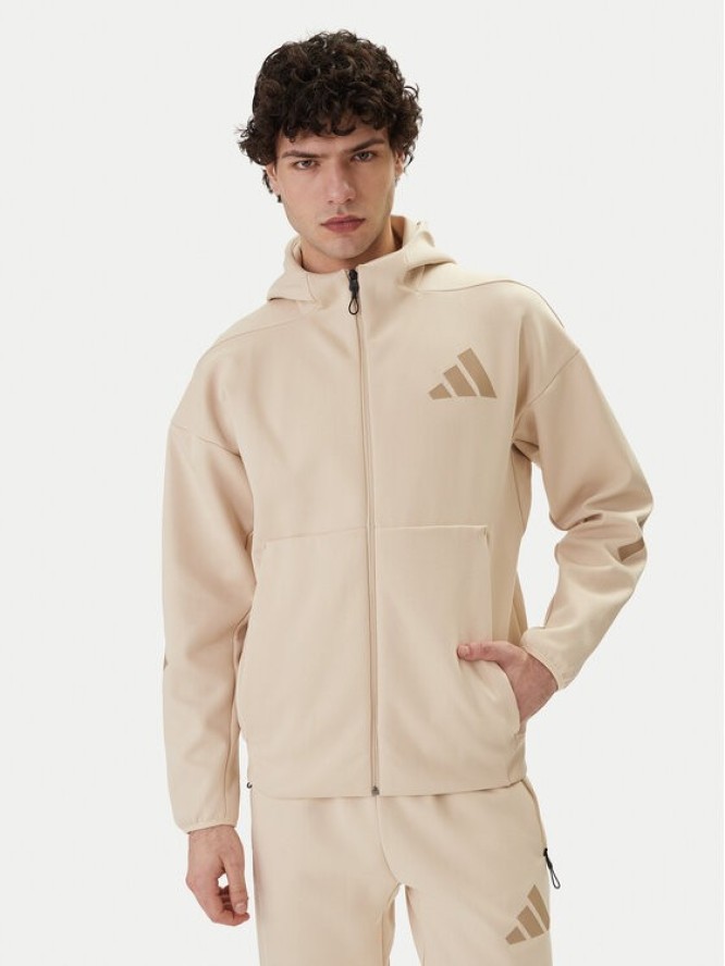 adidas Bluza Z.N.E. KE4680 Beżowy Regular Fit