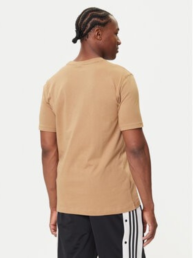 adidas T-Shirt Trefoil Essentials JX2824 Beżowy Regular Fit