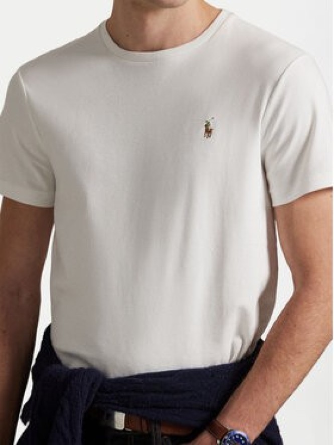 Polo Ralph Lauren T-Shirt 710740727 Biały Slim Fit
