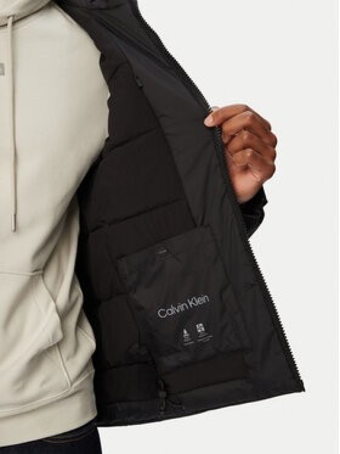 Calvin Klein Kurtka przejściowa Rxd LV04LF503G Czarny Regular Fit