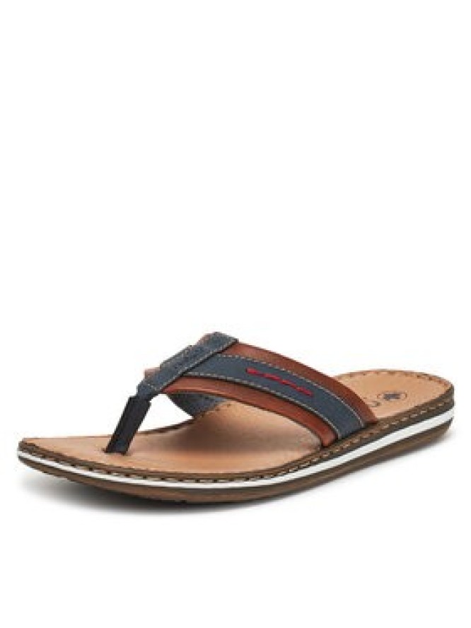 Rieker Japonki 21072-14 Granatowy