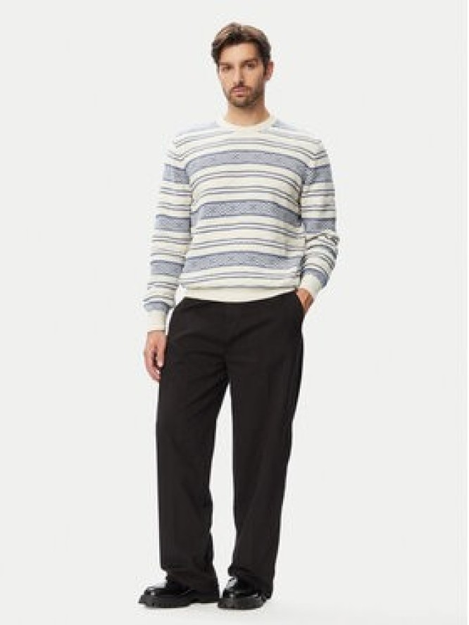 Guess Sweter M6YR15 Z0920 Kremowy Regular Fit