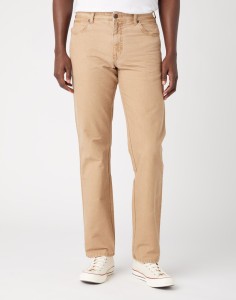 WRANGLER TEXAS MĘSKIE SPODNIE MATERIAŁOWE TIGERS EYE W121DRC20 112337508