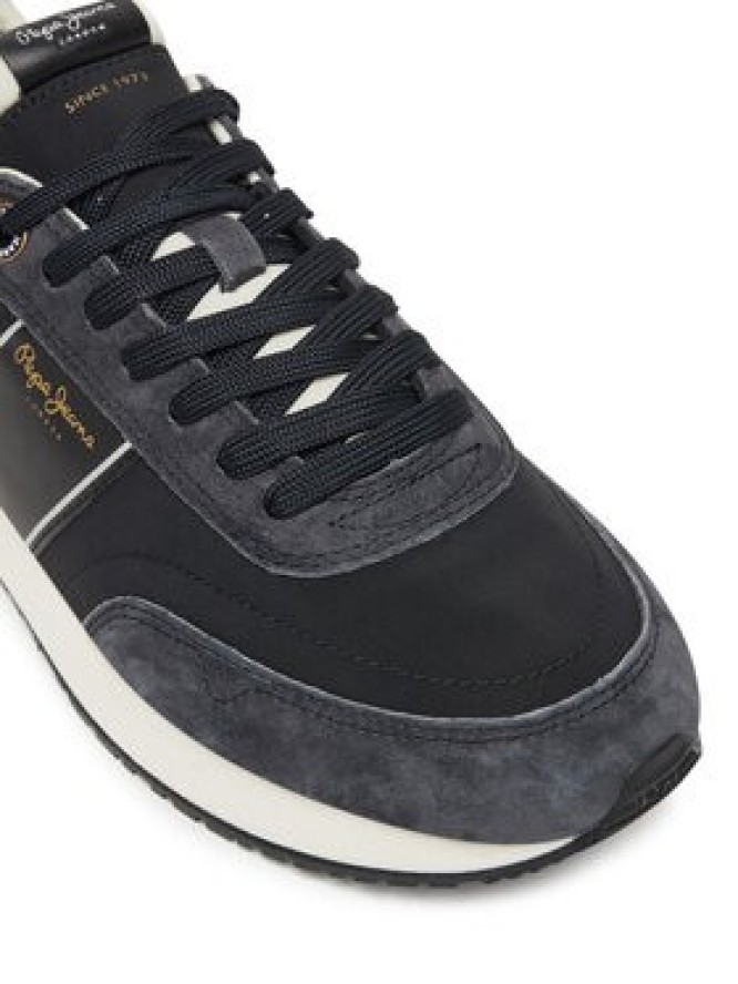 Pepe Jeans Sneakersy Buster Serie M PMS600008 Czarny