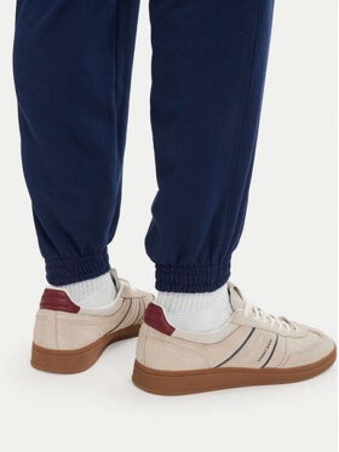 Tommy Hilfiger Spodnie dresowe Essential UM0UM03911 Granatowy Relaxed Fit