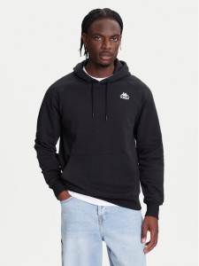 Kappa Bluza Authentic 321W7GW Czarny Regular Fit