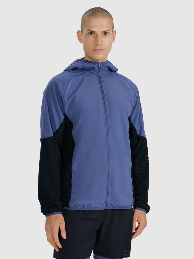 4F Bluza do biegania w terenie Primaloft Active męska - granatowa M