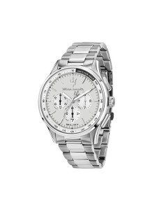 Maserati Zegarek Sorpasso Chronograph R8873624013 Srebrny
