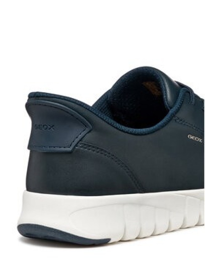 Geox Sneakersy U Flextride Plus U65MAA 0009B C4002 Granatowy