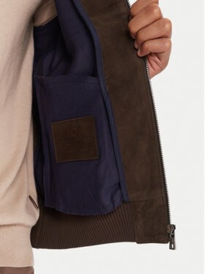 Milestone Kurtka skórzana MSRayan 531624 60700 Brązowy Regular Fit