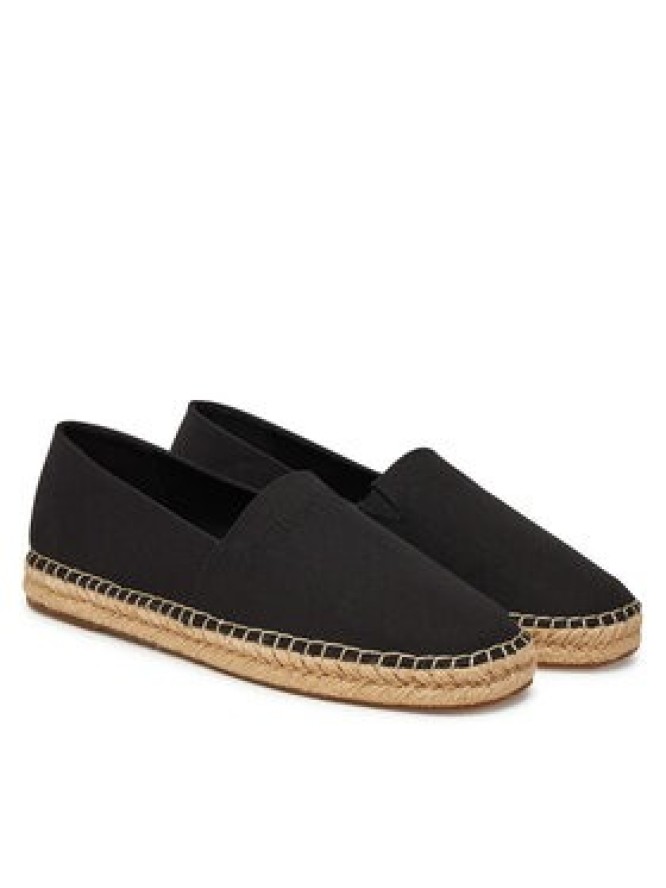 Calvin Klein Espadryle Espadrille Cv Logo HM0HM01808 Czarny