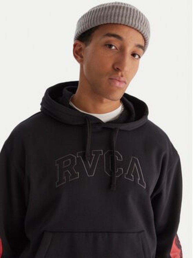 RVCA Bluza Tiger Sun 23A413505 Czarny Regular Fit