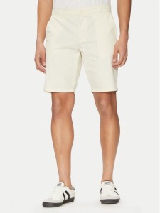 Only & Sons Szorty materiałowe Skal 22034682 Écru Slim Fit