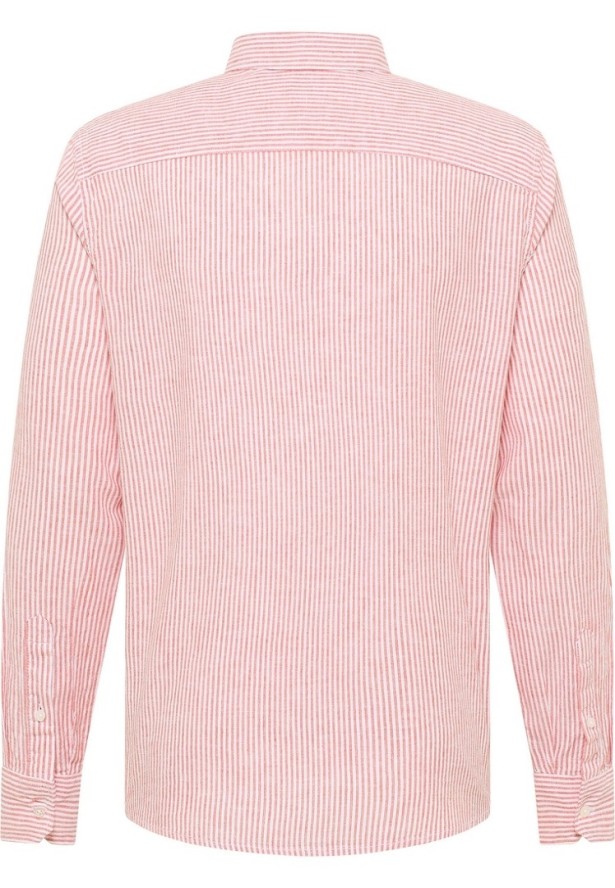 Męska Koszula Mustang Style Rawlins Red Fine Stripe 1016472 12735