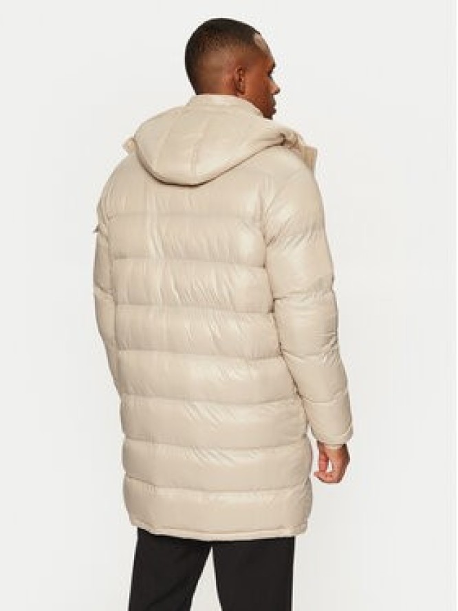 Brave Soul Kurtka zimowa MJK-JAREDLONGSTN Beżowy Regular Fit