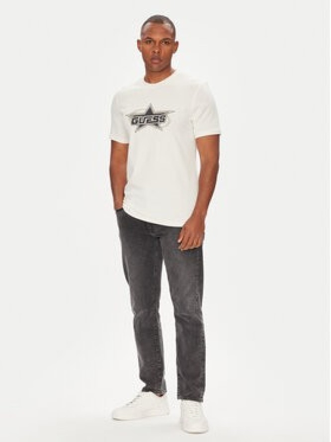 Guess T-Shirt Z5YI02 I3Z14 Biały Regular Fit