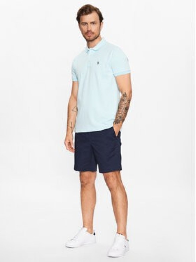 Polo Ralph Lauren Szorty materiałowe 710799213005 Granatowy Slim Fit