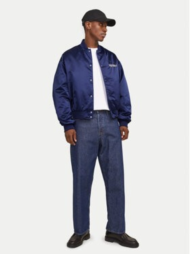 Jack & Jones Kurtka bomber Boston 12272869 Niebieski Regular Fit