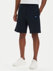 HUGO Szorty sportowe Nasensio 50522364 Granatowy Regular Fit