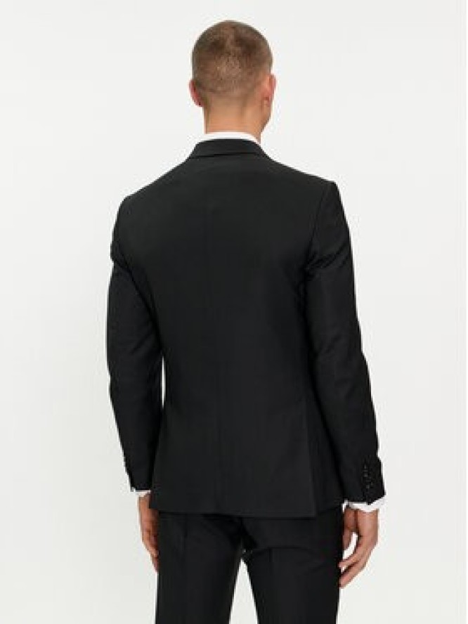 Jack & Jones Garnitur Solaris 12148166 Czarny Super Slim Fit