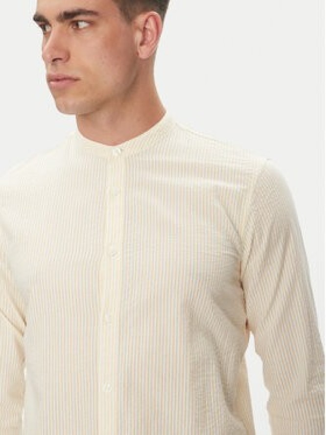 INDICODE Koszula Cari 20-351 Żółty Regular Fit