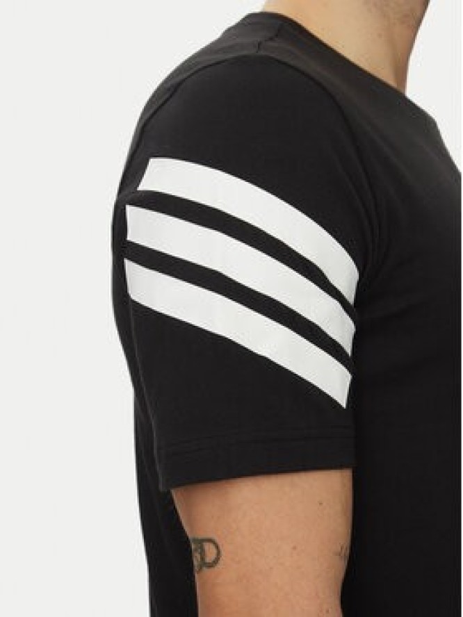 adidas T-Shirt Future Icons 3-Stripes JD4877 Czarny Regular Fit