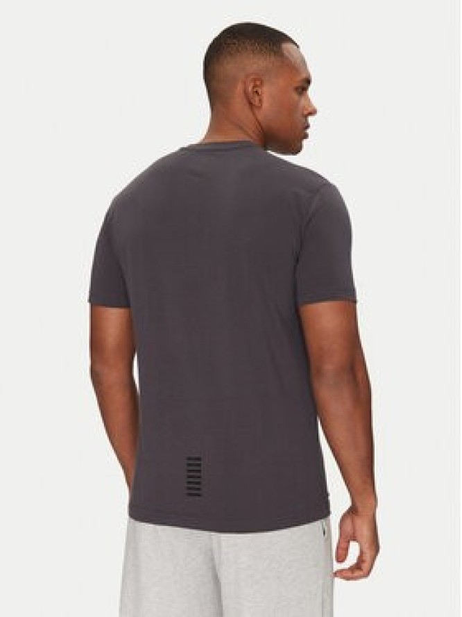 EA7 Emporio Armani T-Shirt 8NPT27 PJVQZ U8115 Szary Regular Fit