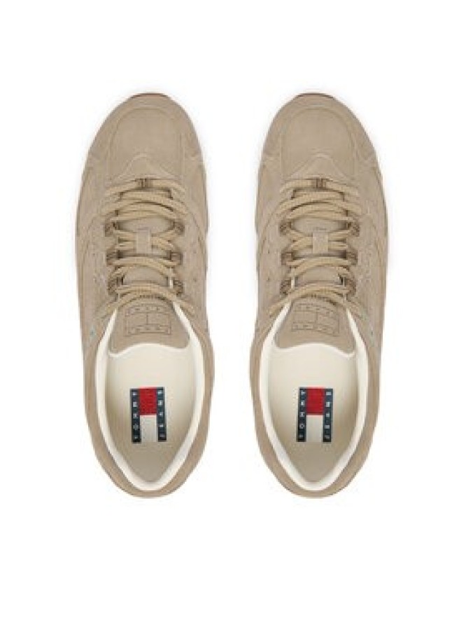 Tommy Jeans Sneakersy Archive '97 Lite EM0EM01652 Beżowy
