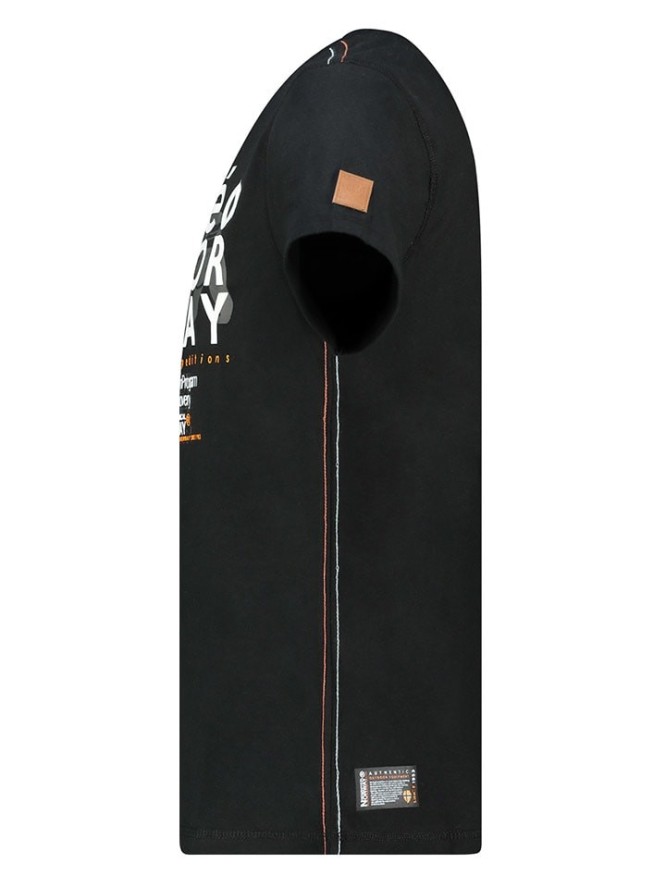 Geographical Norway Koszulka w kolorze czarnym rozmiar: M