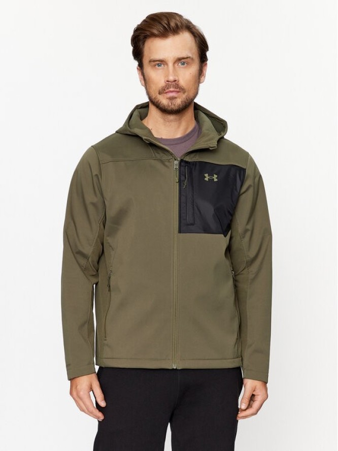 Under Armour Kurtka przejściowa Ua Strm Cgi Shld Hd 2.0 Jkt 1371587 Khaki Loose Fit