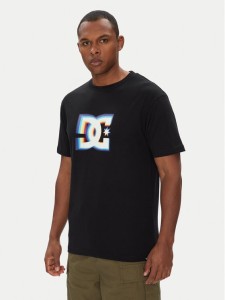 DC Shoes T-Shirt ADYZT05444 KVJ0 Czarny Regular Fit