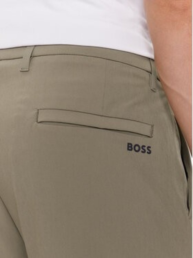 Boss Chinosy T_Commuter 50495497 Zielony Slim Fit