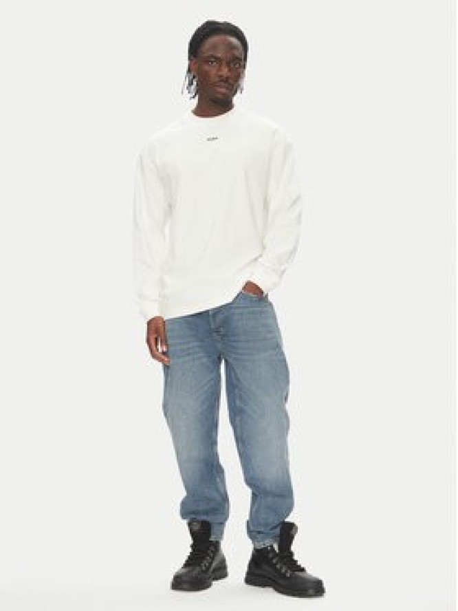 HUGO Bluza Daposo 50511029 Beżowy Relaxed Fit