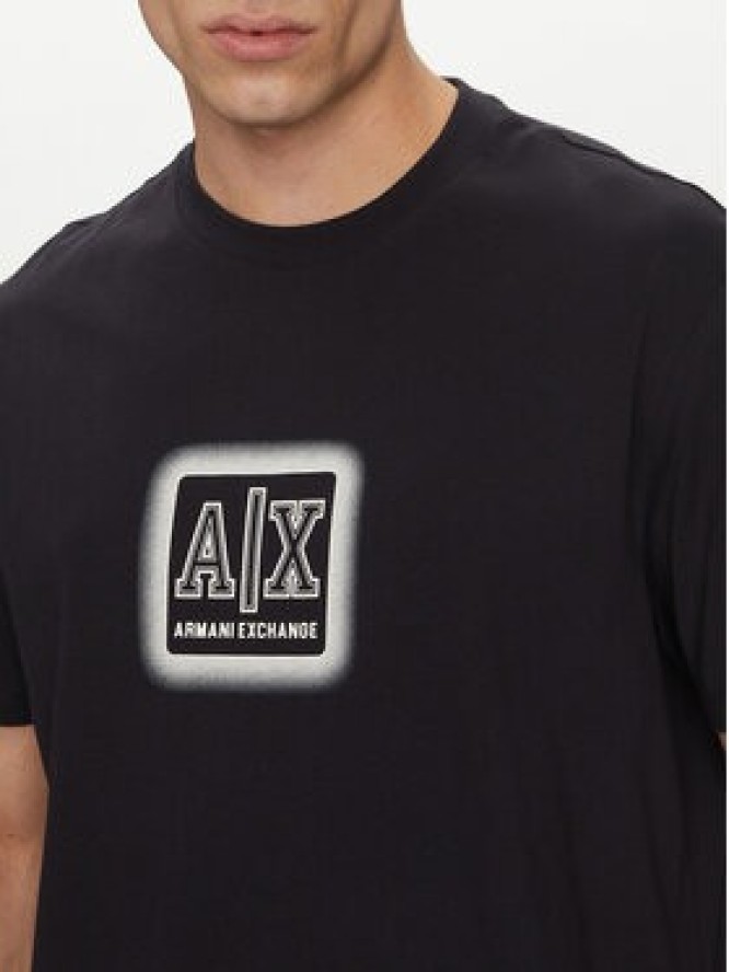 Armani Exchange T-Shirt XM000545 AF10361 UB101 Granatowy Regular Fit
