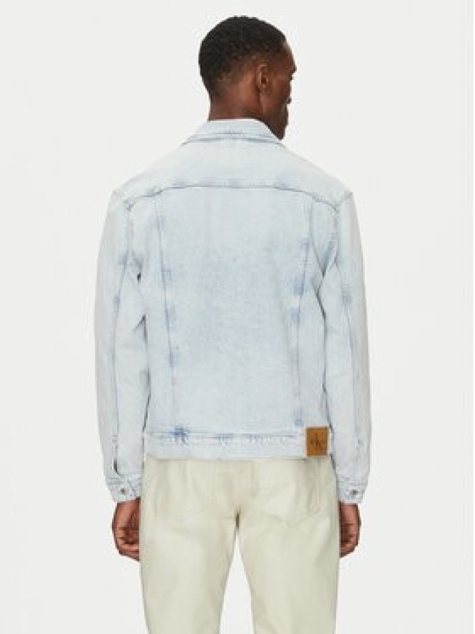 Calvin Klein Jeans Kurtka jeansowa J30J327590 Niebieski Slim Fit