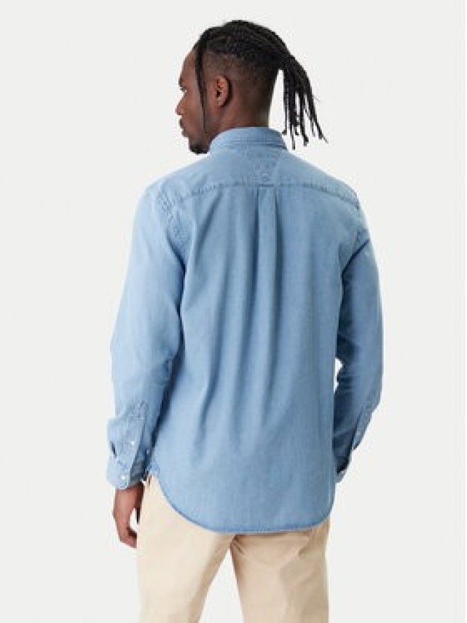 Tommy Hilfiger Koszula jeansowa Bedford MW0MW41689 Niebieski Regular Fit