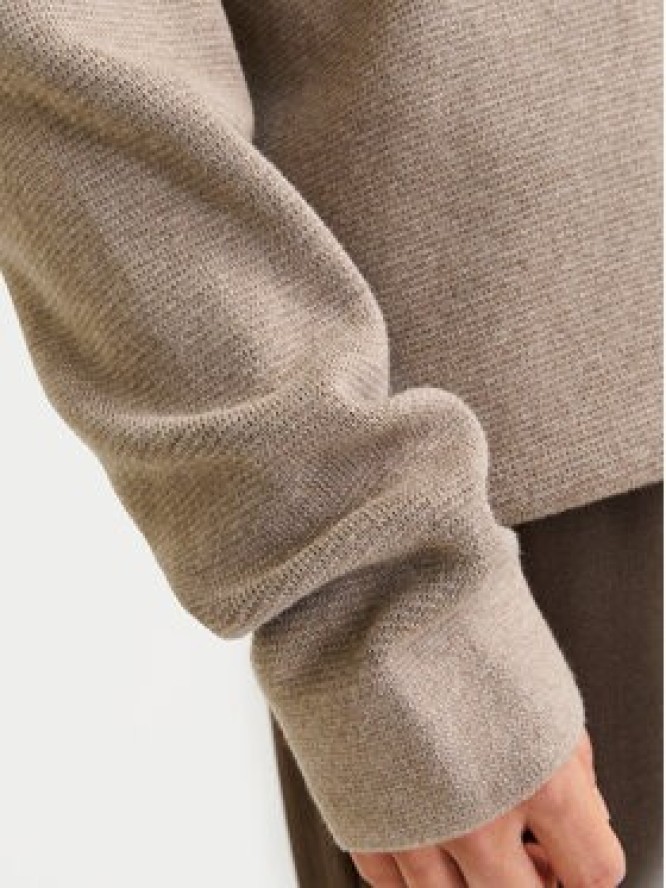 Jack & Jones Sweter Milano 12259666 Szary Relaxed Fit