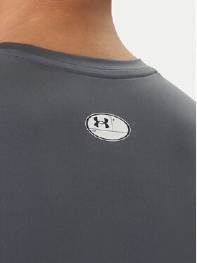 Under Armour Koszulka techniczna Ua HeatGear® Armour 1361518 Szary Slim Fit