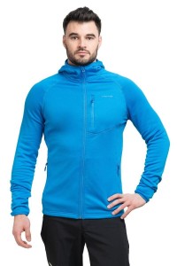 Bluza trekkingowa techniczna męska Viking Jukon Hoodie z kapturem na zamek