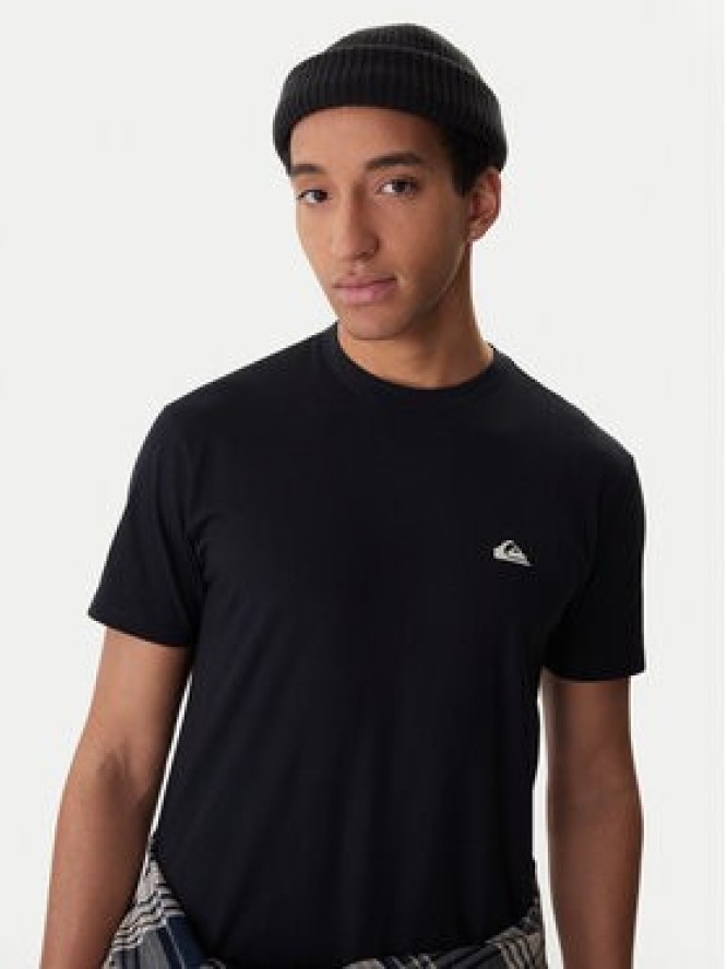 Quiksilver T-Shirt Basic Ss EQYZT07711 Czarny Regular Fit
