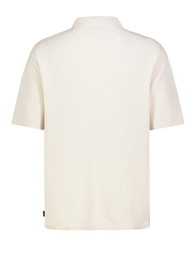 Eight2Nine Koszulka polo w kolorze kremowym rozmiar: L