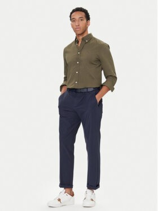 Tommy Hilfiger Koszula MW0MW37550 Khaki Regular Fit
