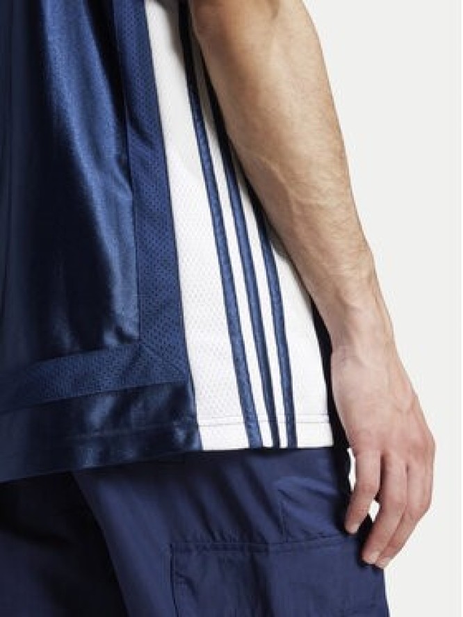 adidas T-Shirt Adibreak JD4248 Granatowy Loose Fit