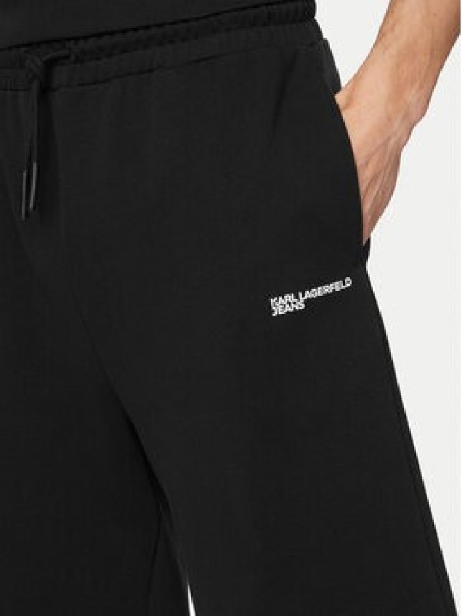 Karl Lagerfeld Jeans Szorty jeansowe B2M10148 Czarny Straight Leg